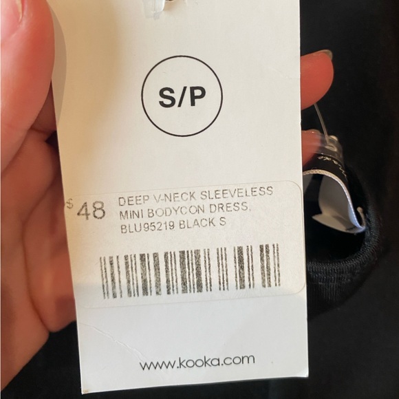 Mini black dress - Picture 4 of 4